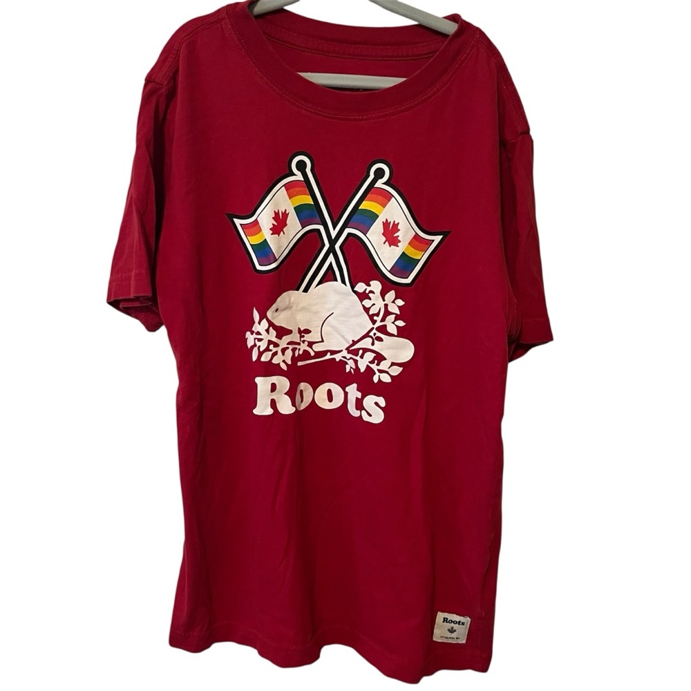 ✨3/$30 Roots Kids Canada Pride T-Shirt